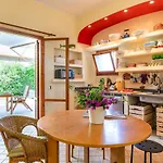 Naxos Seaside Apartment With Gardens, Parking And Swimming Pool